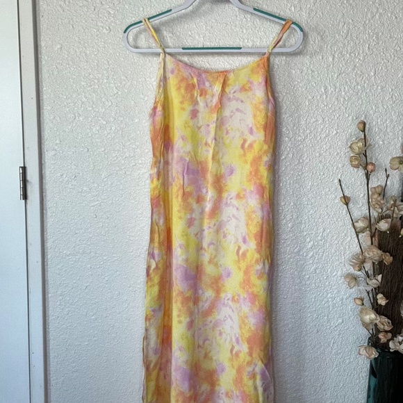 Tie Dye Style & Co Slip Maxi Dress size PXL - Picture 1 of 7